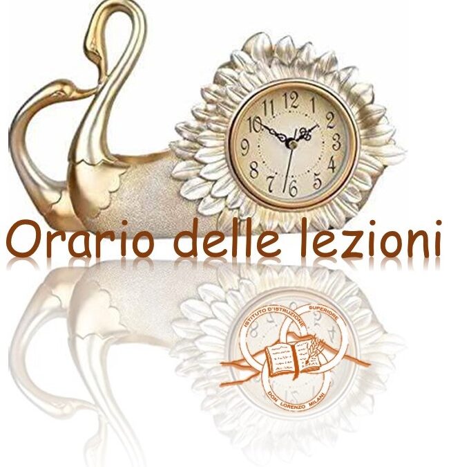 ORARIO DELLE LEZIONI